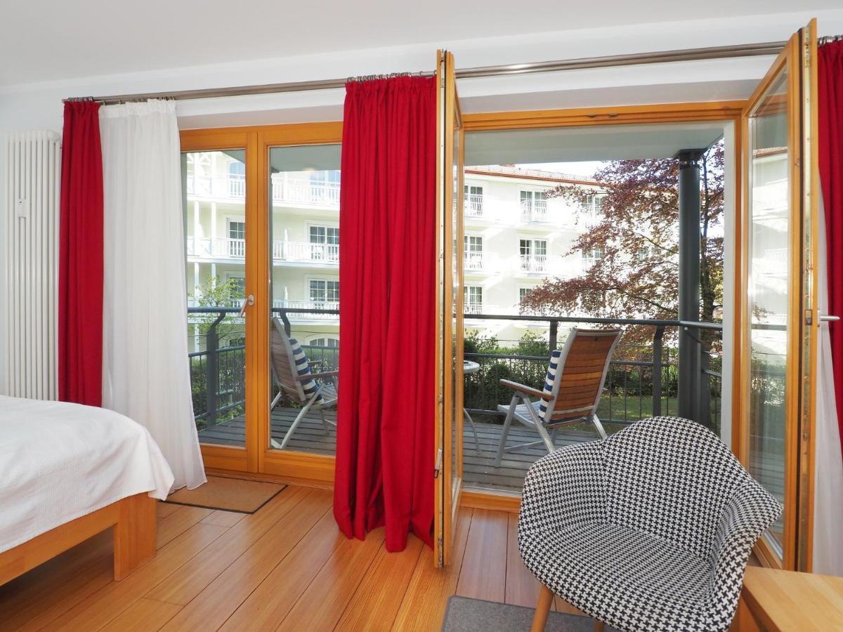 Kaiservillen Heringsdorf - 1-Raum-Ferienwohnung Mit Balkon D113 Экстерьер фото